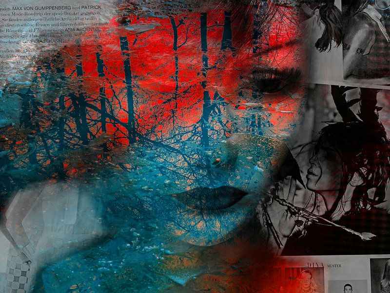 Arbres à l'intérieur de la femme par Gabi Hampe