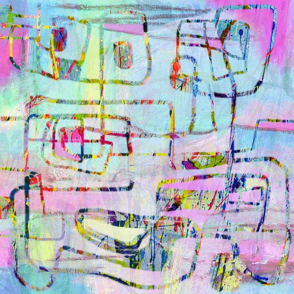 Serie cracy colors 13 von Claudia Gründler