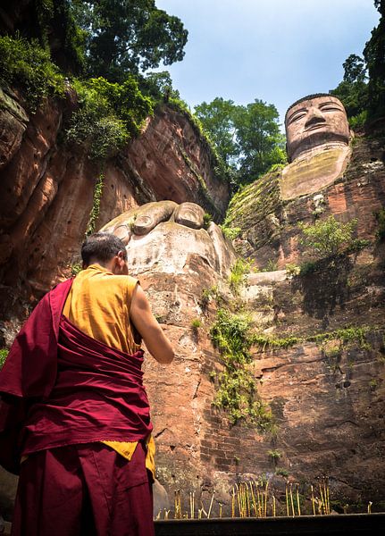 Bouddha de Leshan par Ferdi Merkx