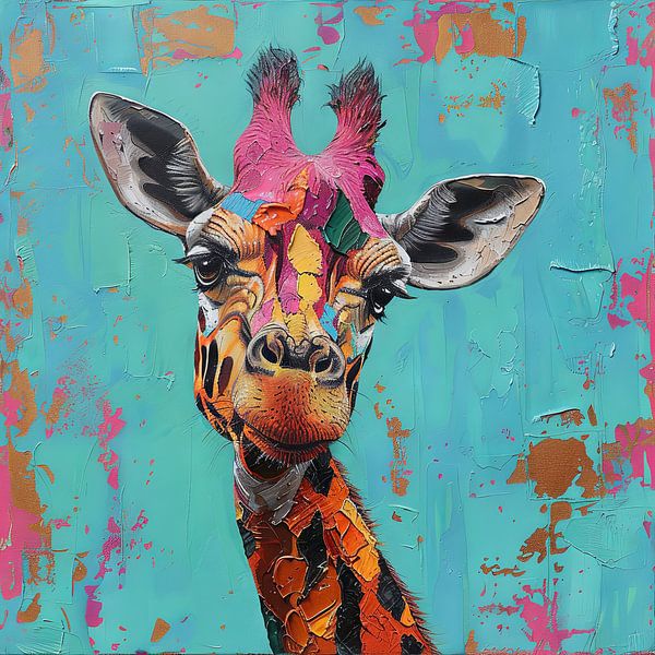Girafe par Poster Art Shop