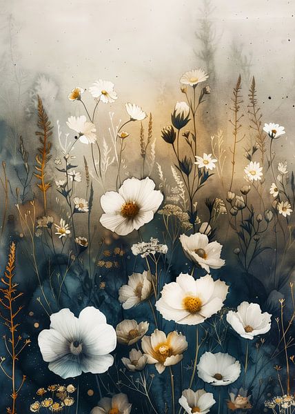 Wildblumenwiese 7 von JBJart Justyna Jaszke