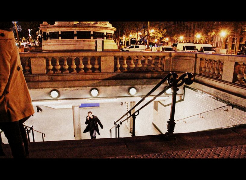 Man in Parijs van Pauli Langbein