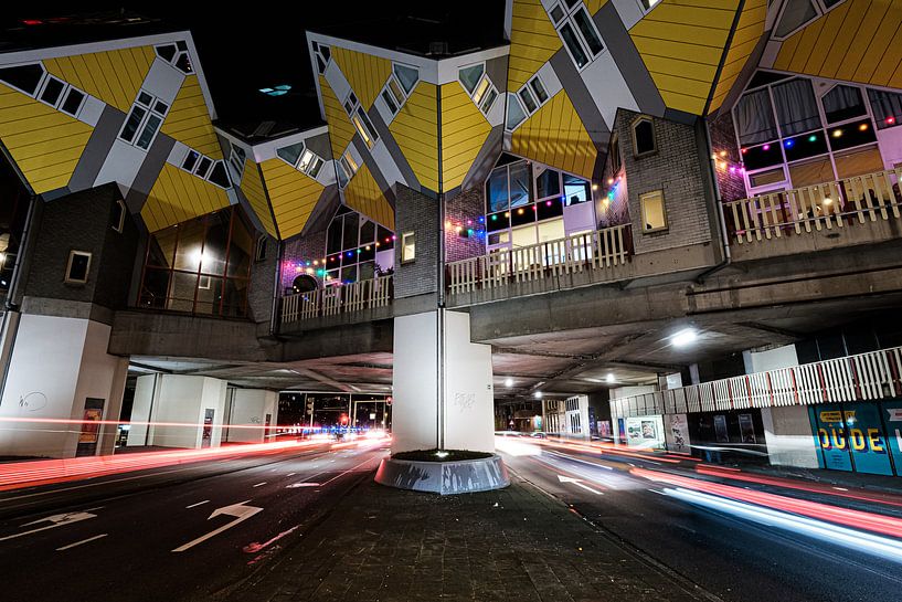 Les maisons en cube de Rotterdam par Eddy Westdijk