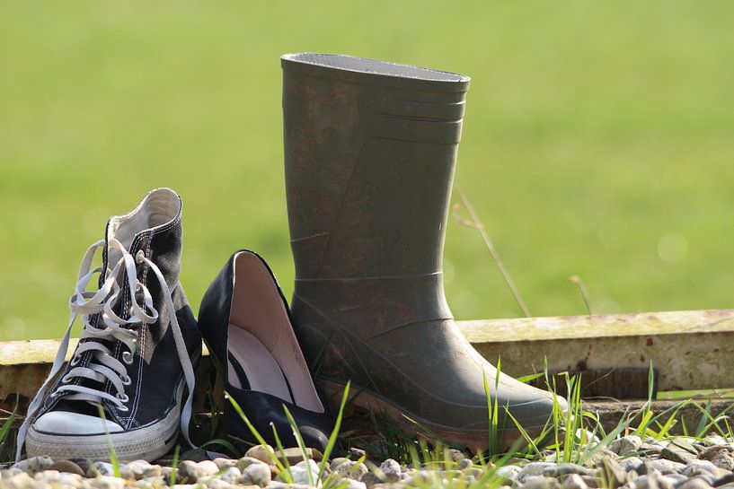 Drie linker voeten von Kimberly de Pater