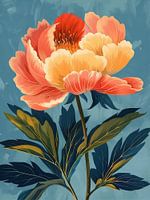 Peony Canvas Print