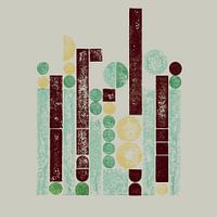 Lego Dots Monoprint - Tile Symphony 01