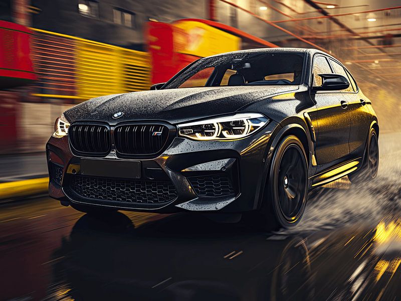 BMW X5M Competition by Tim Kunst en Fotografie