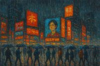 Rainy Night in Beijing