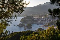 Parga from the Holy Church of Agia Eleni, Greece.