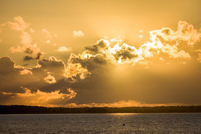 Sonnenuntergang in Prerow an der Ostsee by Christian Müringer
