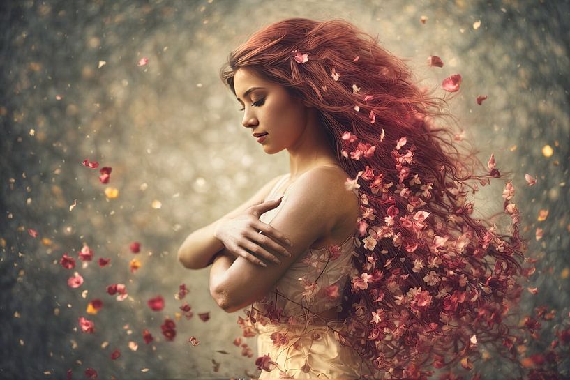 Hair of Roses by Arjen Roos