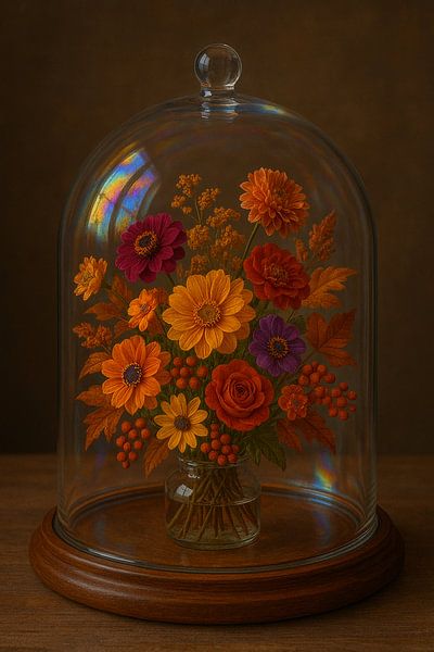 Autumn glow under glass by Studio Juna