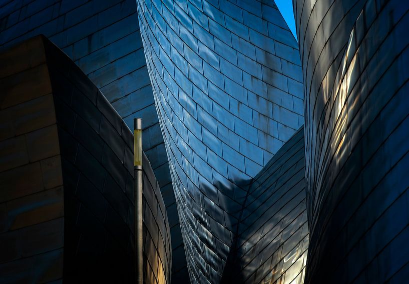 Architektur Guggenheim Museum Bilbao, Spanien von Wim Schuurmans