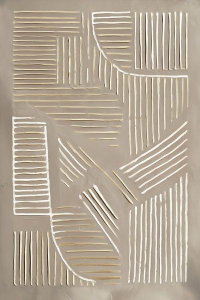 Silence tapissé sur une peau sablonneuse par Color Square