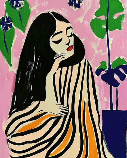 Tagträumende Muse Nr. 4 von ByNoukk