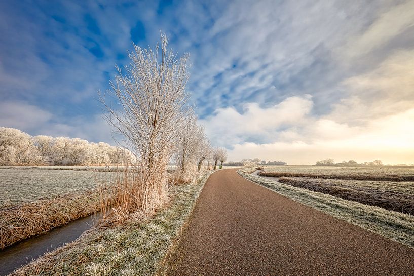 Hollands winterlandschap par eric van der eijkj