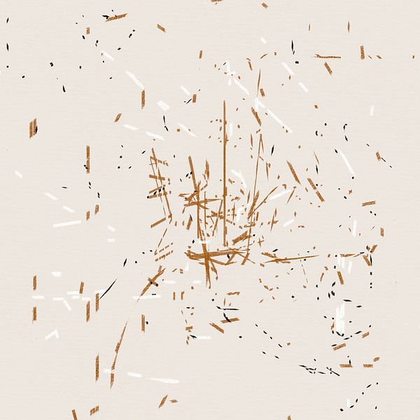 Night Thoughts 1 | Abstract Minimalism by Menega Sabidussi