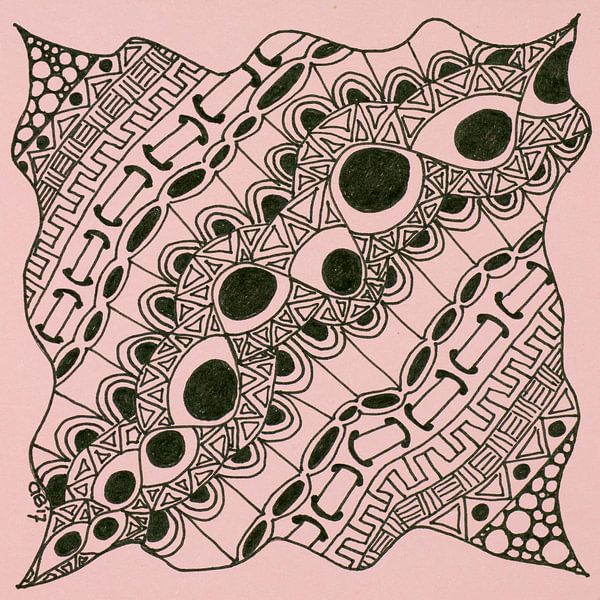 Zentangle Kunst von Anja  Bulté