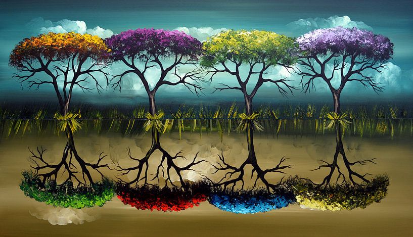 Saisons par Gena Theheartofart