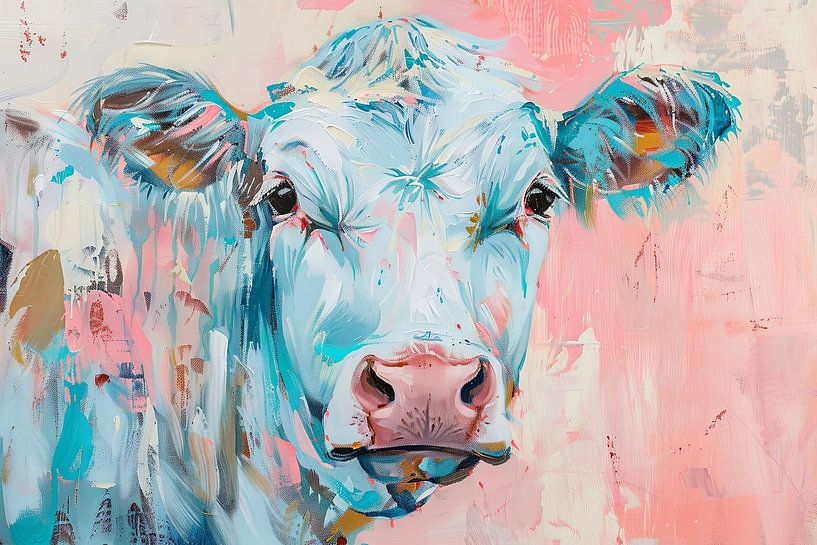 Kuh - Kuh - Kühe von Poster Art Shop