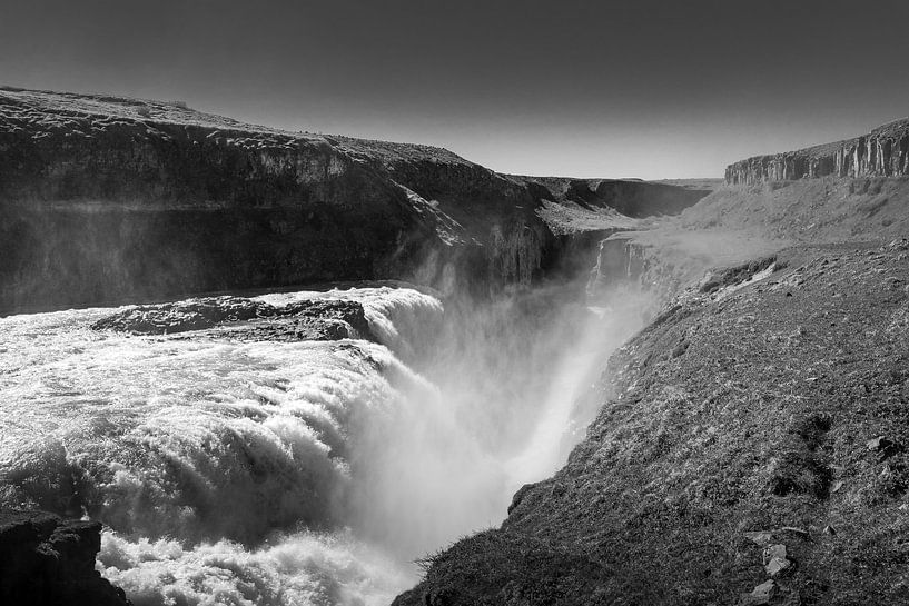 Iceland Gulfoss waterfall by Marly De Kok