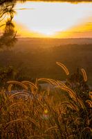 Kambodschanischer Sonnenuntergang