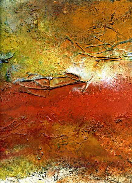 roter Fluß 2 lebendige Strukturen von Claudia Gründler