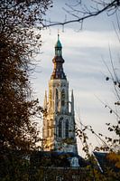 Lever du soleil à la Grande Église de Breda