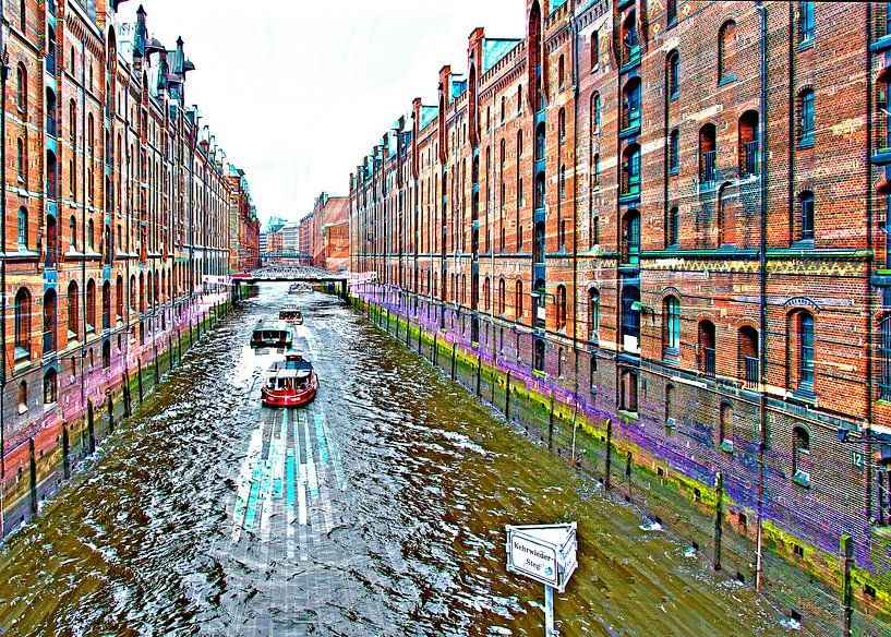 Speicherstadt von Leopold Brix