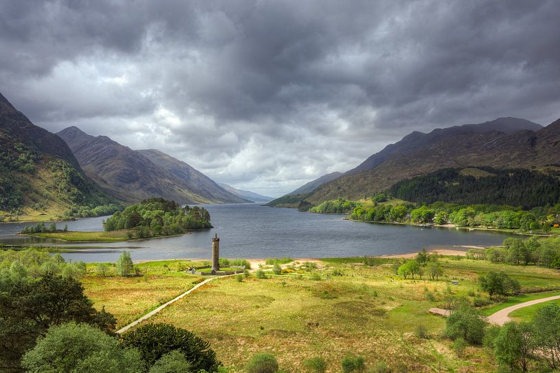 Glenfinnan Monument by Michael Valjak