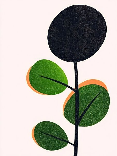 Rythme des feuilles par Franka Poulain