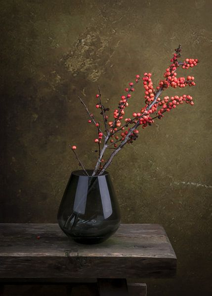 Vase mit Beeren von By Marjolein Design