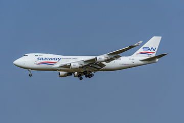 Silkway Azerbaijan Cargo Boeing 747-400. sur Jaap van den Berg
