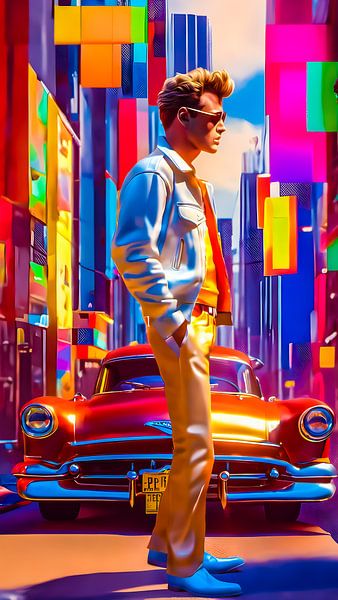 Rebelle néon par Bart Veeken