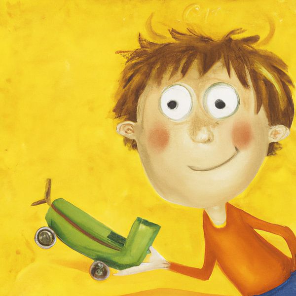 Lasse und sein Spielzeugauto von Sonja Mengkowski