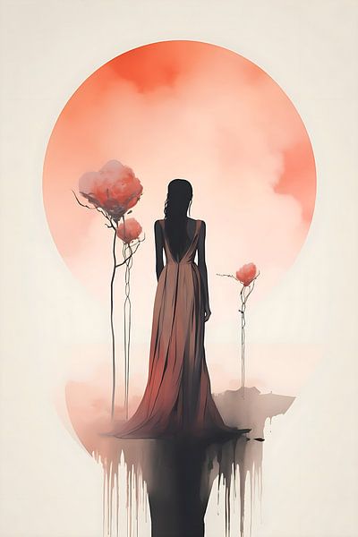 femme gracieuse par PixelPrestige