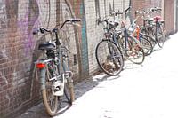 Radfahren gegen eine Wand