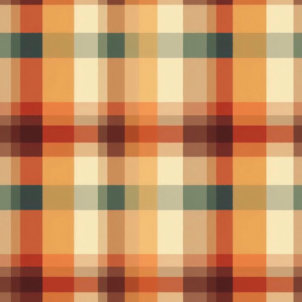 Plaid Vintage # XLI par Whale & Sons