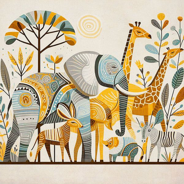 Üppige Tierwelt 01 von Fernando Vieira