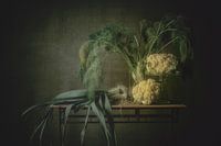 Stilleven Gouden Bloemkolen