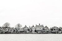 Blick auf Zaanse Häuser