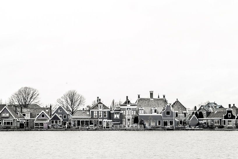 Blick auf Zaanse Häuser von Els Broers