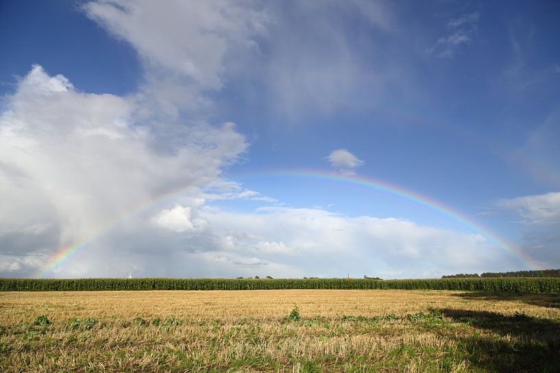 Land under the rainbow by Rolf Pötsch