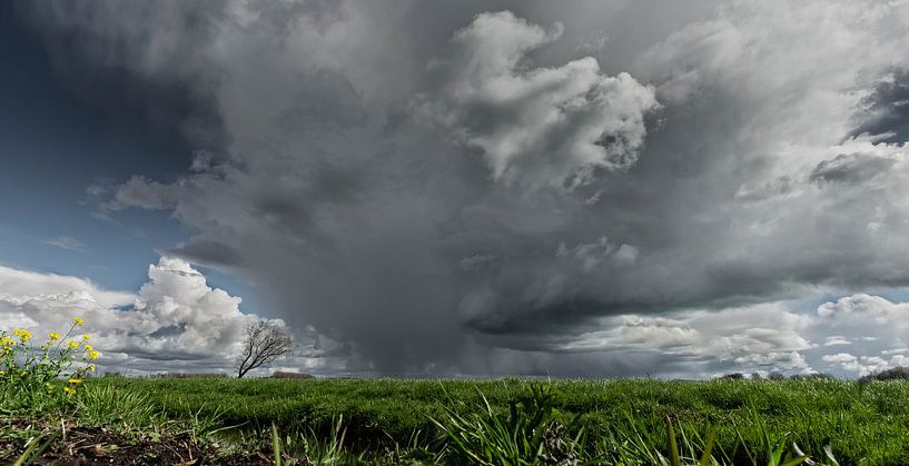 Dreigende luchten.  von Karin Tebes