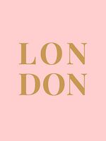 LONDON (en or rose)