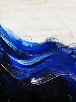 Golven van de zee - abstract schilderij