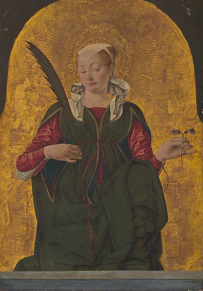 Francesco del Cossa, Santa Lucia, 1472-73 par Atelier Liesjes