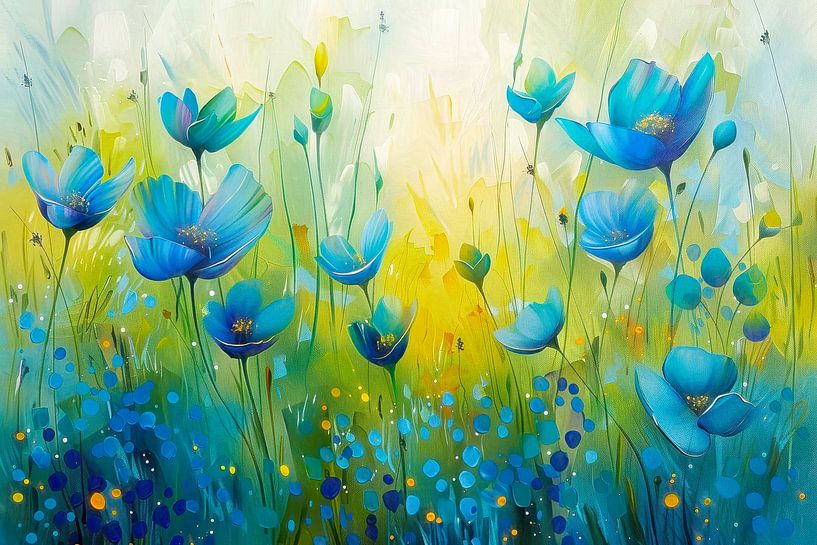 Wildflower meadow by Jutta Maria Pusl