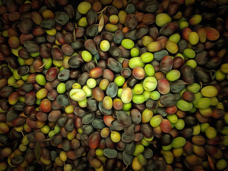 Olive Kunst von Dorothy Berry-Lound