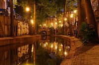 Nieuwegracht à Utrecht entre Pausdambrug et Paulusbrug